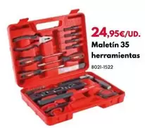 Oferta de Maletín 35 Herramientas por 24,95€ en BricoCentro