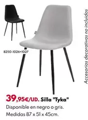 Oferta de Tyka - Silla  por 39,95€ en BricoCentro