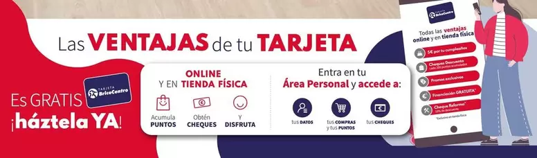 Oferta de Area Personal en BricoCentro