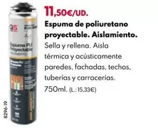 Oferta de QS - Espuma De Poliuretano Proyectable. Aislamiento. por 11,5€ en BricoCentro