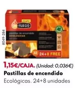 Oferta de Flower - Pastillas De Encendido por 1,15€ en BricoCentro