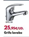 Oferta de Grifo Lavabo por 25,95€ en BricoCentro