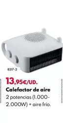 Oferta de Calefactor De Aire por 13,95€ en BricoCentro