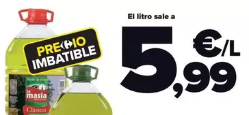 Oferta de La Masía - Aceite De Oliva Clasico por 5,99€ en Carrefour Market