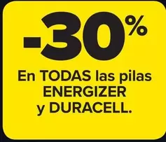 Oferta de Energizer - En Todas Las Pilas en Carrefour Market