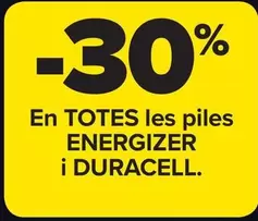 Oferta de Energizer - En Todas Las Pilas en Carrefour Market