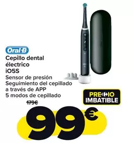 Oferta de Oral B - Cepillo Dental Electrico IO5S por 99€ en Carrefour