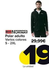 Oferta de Polar Adulto por 19,9€ en Carrefour