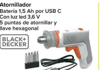 Oferta de Black & Decker - Atornillador por 28,9€ en Carrefour