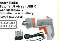 Oferta de Black & Decker - Atornillador por 28,9€ en Carrefour