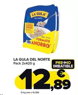 Oferta de La Gula del Norte - Pack 2x420 G por 12,89€ en Carrefour