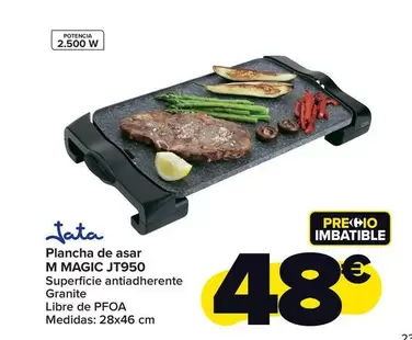 Oferta de Jata - Plancha De Asar M Magic JT950 por 48€ en Carrefour