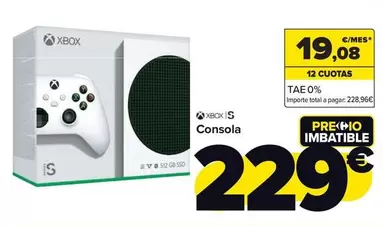 Oferta de Xbox - Consola por 229€ en Carrefour