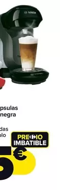 Oferta de Bosch - Cafetera De Cápsulas Style TAS1102 Negra O TAS1103 Roja por 35€ en Carrefour