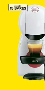 Oferta de Delonghi / Krups - Cafetera De Capsulas Piccolo Xs EDG210 Blanco O Rojo O KP1A31 Blanco por 69€ en Carrefour