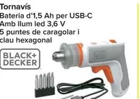 Oferta de Black & Decker - Atornillador por 28,9€ en Carrefour