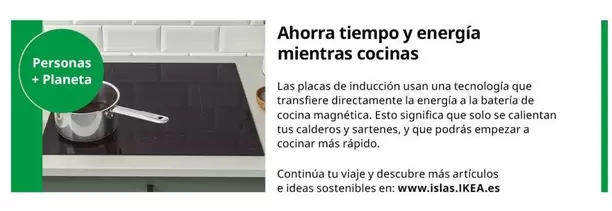 Oferta de Planeta - Ahorra Tiempo Y Energia Mientras Cocinas en IKEA