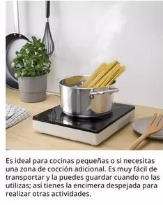 Oferta de Ideal - Es  Para Cocinas Pequeñas O Si Necesitas Una Zona De Coccion Adicional en IKEA