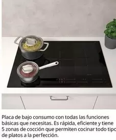 Oferta de Placa De Bajo Consumo Con Todas Las Funciones Básicas Que Necesitas en IKEA