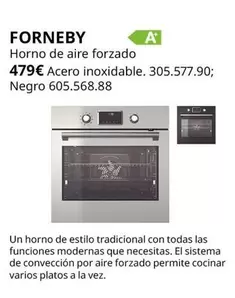 Oferta de Sistema - Horno De Aire Forzado por 479€ en IKEA