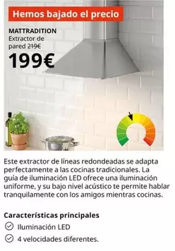 Oferta de Extractor De Pared por 199€ en IKEA