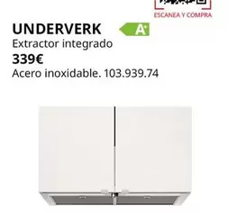 Oferta de Extractor Integrado por 339€ en IKEA