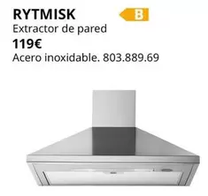 Oferta de Extractor De Pared por 119€ en IKEA