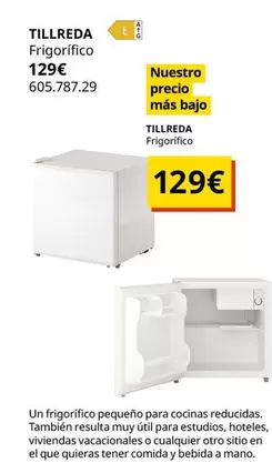 Oferta de Frigorifico por 129€ en IKEA