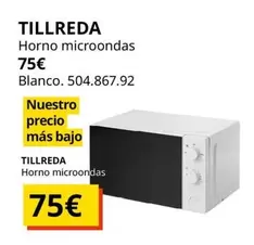 Oferta de Blanco - Horno Microondas por 75€ en IKEA