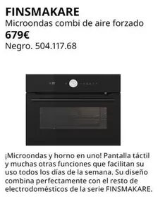 Oferta de Microondas Combi De Aire Forzado por 679€ en IKEA