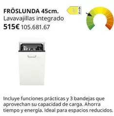 Oferta de Ideal - F Röslunda 45cm por 515€ en IKEA