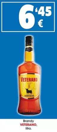 Oferta de Veterano - Brandy por 6,45€ en Top Cash