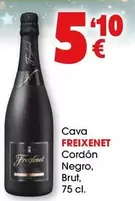 Oferta de Freixenet - Cava Cordon Negro por 5,1€ en Top Cash