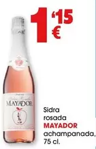 Oferta de Mayador - Sidra Rosada Achampanada por 1,15€ en Top Cash