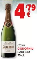 Oferta de Codorniu - Cava Extra Brut por 4,79€ en Top Cash