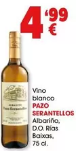 Oferta de Pazo - Vino Blanco Albarino por 4,99€ en Top Cash