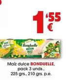 Oferta de Bonduelle - Maíz Dulce por 1,55€ en Top Cash