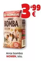 Oferta de Nomen - Arroz Bomba por 3,99€ en Top Cash