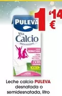 Oferta de Puleva - Leche Calcio Desnatada O Semidesnatada por 1,14€ en Top Cash