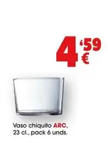 Oferta de Vaso Chiquito por 4,59€ en Top Cash