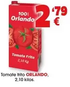 Oferta de Orlando - Tomate Frito por 2,79€ en Top Cash