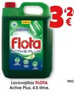 Oferta de Flota - Lavavajillas Active Plus por 3,25€ en Top Cash