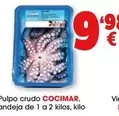 Oferta de Cocimar - Pulpo Crudo por 9,95€ en Top Cash