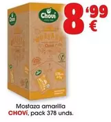 Oferta de Chovi - Mostaza Amarilla por 8,99€ en Top Cash