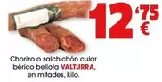 Oferta de Bellota - Chorizo O Salchichon Cular Iberico por 12,75€ en Top Cash