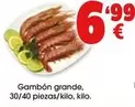 Oferta de Gambón Grande por 6,99€ en Top Cash