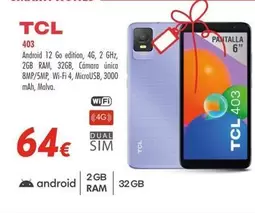 Oferta de TCL - 403 por 64€ en Zbitt