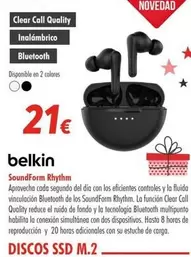 Oferta de Belkin - Soundform Rhythm por 21€ en Zbitt