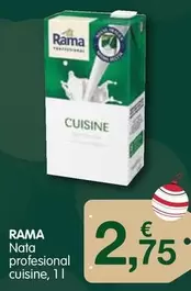 Oferta de Nata Profesional Cuisine por 2,75€ en CashDiplo