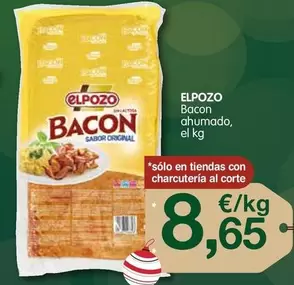 Oferta de Elpozo - Bacon Ahumado por 8,65€ en CashDiplo